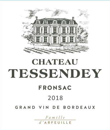 [FR002] Château Tessendey Fronsac, 2018