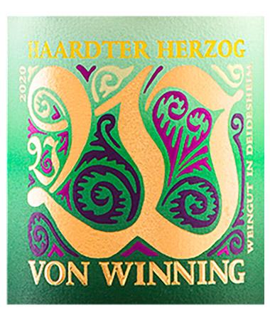 [DE008] Von Winning 'Haardter Herzog' Riesling, Pfalz, 2020