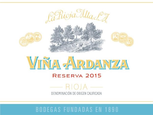 [ES005-1] La Rioja Alta 'Ardanza' Reserva, 2015 (750mL)