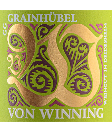 [DE007-1] Von Winning 'Deidesheimer Grainhübel' Riesling GG Pfalz, 2020